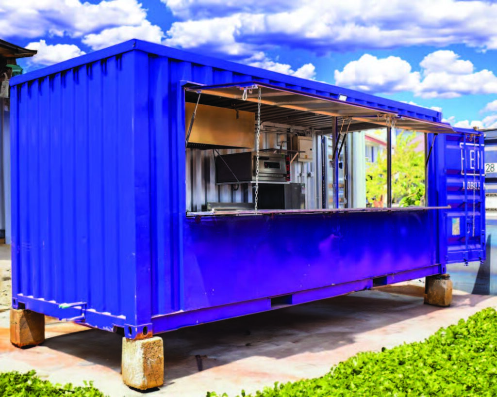 Container Kitchens Offering Food Security in Disaster Relief.